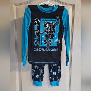 Cuddl Duds Boys Winter Pajama Set Size 6 Epic Explorer Astronaut